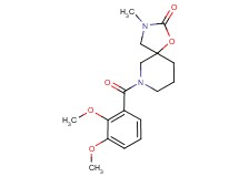 7-(2,3-dimethoxybenzoyl)-3-methyl-1-oxa-3,7-diazaspiro[4.5]decan-2-one