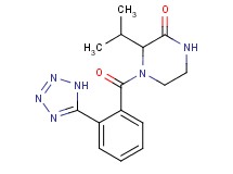 3-isopropyl-4-[2-(1H-tetrazol-5-yl)benzoyl]piperazin-2-one