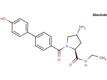 (4R)-4-amino-N-ethyl-1-[(4'-hydroxybiphenyl-4-yl)carbonyl]-L-prolinamide
