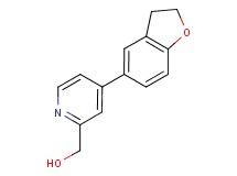 [4-(2,3-dihydro-1-benzofuran-5-yl)pyridin-2-yl]methanol