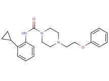 N-(2-cyclopropylphenyl)-4-(2-phenoxyethyl)piperazine-1-carboxamide