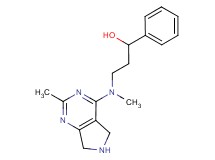 3-[methyl(2-methyl-6,7-dihydro-5H-pyrrolo[3,4-d]pyrimidin-4-yl)amino]-1-phenylpropan-1-ol