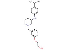 2-[3-({3-[(4-isopropylphenyl)amino]-1-piperidinyl}methyl)phenoxy]ethanol
