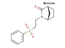 (1S,4R)-2-[2-(phenylsulfonyl)ethyl]-2-azabicyclo[2.2.1]heptan-3-one