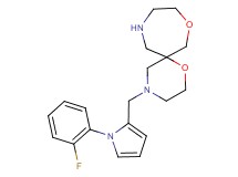 4-{[1-(2-fluorophenyl)-1H-pyrrol-2-yl]methyl}-1,8-dioxa-4,11-diazaspiro[5.6]dodecane