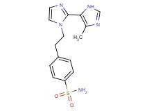 4-[2-(5'-methyl-1H,3'H-2,4'-biimidazol-1-yl)ethyl]benzenesulfonamide