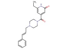 6-ethyl-4-({4-[(2E)-3-phenylprop-2-en-1-yl]piperazin-1-yl}carbonyl)pyridin-2(1H)-one