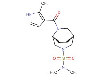 (1R*,5R*)-N,N-dimethyl-6-[(2-methyl-1H-pyrrol-3-yl)carbonyl]-3,6-diazabicyclo[3.2.2]nonane-3-sulfonamide
