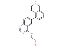 2-{[6-(1,2,3,4-tetrahydroisoquinolin-5-yl)quinazolin-4-yl]amino}ethanol