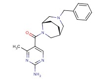 5-{[(1R*,5S*)-3-benzyl-3,6-diazabicyclo[3.2.2]non-6-yl]carbonyl}-4-methylpyrimidin-2-amine