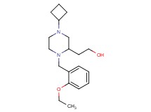2-[4-cyclobutyl-1-(2-ethoxybenzyl)-2-piperazinyl]ethanol