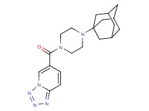 6-{[4-(1-adamantyl)-1-piperazinyl]carbonyl}tetrazolo[1,5-a]pyridine