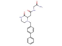 N~2~-{[1-(4-biphenylylmethyl)-3-oxo-2-piperazinyl]acetyl}glycinamide