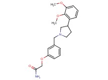 2-(3-{[3-(2,3-dimethoxyphenyl)pyrrolidin-1-yl]methyl}phenoxy)acetamide