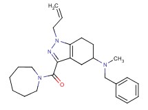 1-allyl-3-(1-azepanylcarbonyl)-N-benzyl-N-methyl-4,5,6,7-tetrahydro-1H-indazol-5-amine