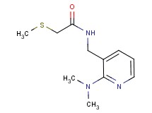 N-{[2-(dimethylamino)-3-pyridinyl]methyl}-2-(methylthio)acetamide