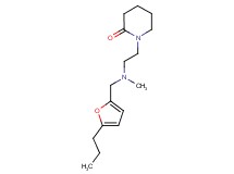 1-(2-{methyl[(5-propyl-2-furyl)methyl]amino}ethyl)piperidin-2-one