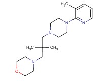 4-{2,2-dimethyl-3-[4-(3-methylpyridin-2-yl)piperazin-1-yl]propyl}morpholine