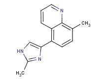 8-methyl-5-(2-methyl-1H-imidazol-4-yl)quinoline