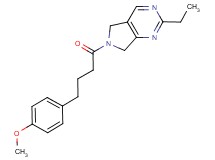2-ethyl-6-[4-(4-methoxyphenyl)butanoyl]-6,7-dihydro-5H-pyrrolo[3,4-d]pyrimidine