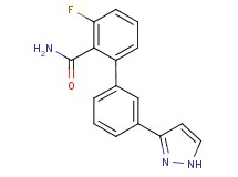 3-fluoro-3'-(1H-pyrazol-3-yl)-2-biphenylcarboxamide