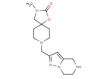 3-methyl-8-(4,5,6,7-tetrahydropyrazolo[1,5-a]pyrazin-2-ylmethyl)-1-oxa-3,8-diazaspiro[4.5]decan-2-one dihydrochloride