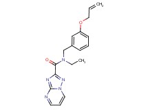 N-[3-(allyloxy)benzyl]-N-ethyl[1,2,4]triazolo[1,5-a]pyrimidine-2-carboxamide