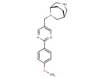 rel-(1R,5S)-6-{[2-(4-methoxyphenyl)-5-pyrimidinyl]methyl}-3,6-diazabicyclo[3.2.2]nonane dihydrochloride