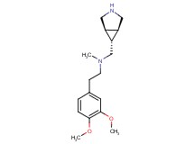 N-[(1R*,5S*,6r*)-3-azabicyclo[3.1.0]hex-6-ylmethyl]-2-(3,4-dimethoxyphenyl)-N-methylethanamine