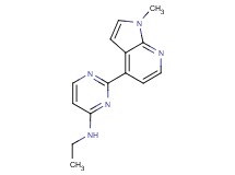 N-ethyl-2-(1-methyl-1H-pyrrolo[2,3-b]pyridin-4-yl)-4-pyrimidinamine