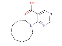 4-azonan-1-ylpyrimidine-5-carboxylic acid