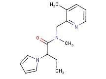 N-methyl-N-[(3-methylpyridin-2-yl)methyl]-2-(1H-pyrrol-1-yl)butanamide