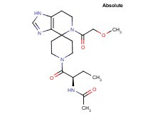 N-((1R)-1-{[5-(methoxyacetyl)-1,5,6,7-tetrahydro-1'H-spiro[imidazo[4,5-c]pyridine-4,4'-piperidin]-1'-yl]carbonyl}propyl)acetamide