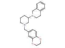 2-[1-(2,3-dihydro-1,4-benzodioxin-6-ylmethyl)-3-piperidinyl]-1,2,3,4-tetrahydroisoquinoline
