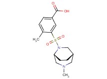 4-methyl-3-{[(1S*,5R*)-3-methyl-3,6-diazabicyclo[3.2.2]non-6-yl]sulfonyl}benzoic acid