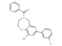 4-benzoyl-7-(3-chlorophenyl)-2,3,4,5-tetrahydro-1,4-benzoxazepin-9-ol