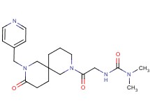 N,N-dimethyl-N'-{2-oxo-2-[9-oxo-8-(pyridin-4-ylmethyl)-2,8-diazaspiro[5.5]undec-2-yl]ethyl}urea