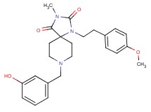 8-(3-hydroxybenzyl)-1-[2-(4-methoxyphenyl)ethyl]-3-methyl-1,3,8-triazaspiro[4.5]decane-2,4-dione