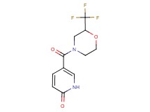 5-{[2-(trifluoromethyl)morpholin-4-yl]carbonyl}pyridin-2(1H)-one