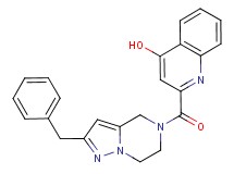 2-[(2-benzyl-6,7-dihydropyrazolo[1,5-a]pyrazin-5(4H)-yl)carbonyl]-4-quinolinol