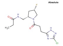 N-({(2S,4S)-1-[3-(3-chloro-1H-1,2,4-triazol-5-yl)propanoyl]-4-fluoropyrrolidin-2-yl}methyl)propanamide