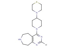 4-(4-thiomorpholin-4-ylpiperidin-1-yl)-6,7,8,9-tetrahydro-5H-pyrimido[4,5-d]azepine
