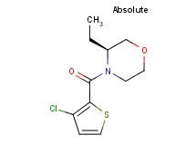 (3S)-4-[(3-chloro-2-thienyl)carbonyl]-3-ethylmorpholine