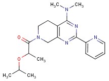 7-(2-isopropoxypropanoyl)-N,N-dimethyl-2-pyridin-2-yl-5,6,7,8-tetrahydropyrido[3,4-d]pyrimidin-4-amine