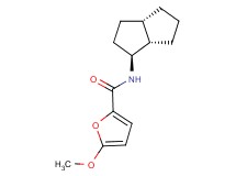 5-methoxy-N-[(1S*,3aS*,6aS*)-octahydropentalen-1-yl]-2-furamide