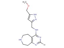 N-{[5-(methoxymethyl)-1H-pyrazol-3-yl]methyl}-6,7,8,9-tetrahydro-5H-pyrimido[4,5-d]azepin-4-amine