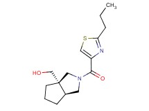 [(3aS*,6aS*)-2-[(2-propyl-1,3-thiazol-4-yl)carbonyl]hexahydrocyclopenta[c]pyrrol-3a(1H)-yl]methanol
