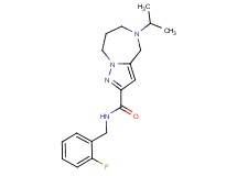 N-(2-fluorobenzyl)-5-isopropyl-5,6,7,8-tetrahydro-4H-pyrazolo[1,5-a][1,4]diazepine-2-carboxamide