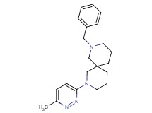 2-benzyl-8-(6-methyl-3-pyridazinyl)-2,8-diazaspiro[5.5]undecane