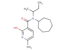 N-(sec-butyl)-N-cycloheptyl-2-hydroxy-6-methylnicotinamide